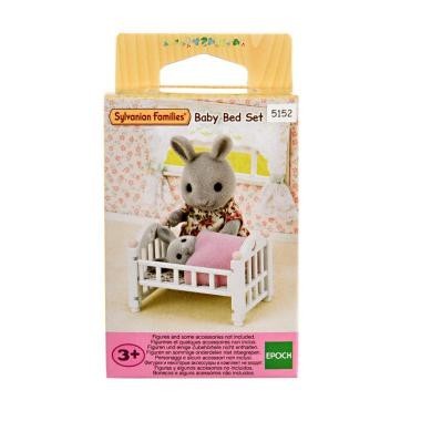 SYLVANIAN FAMILIES Baby Bed Set- Miniature Boneka Karakter
