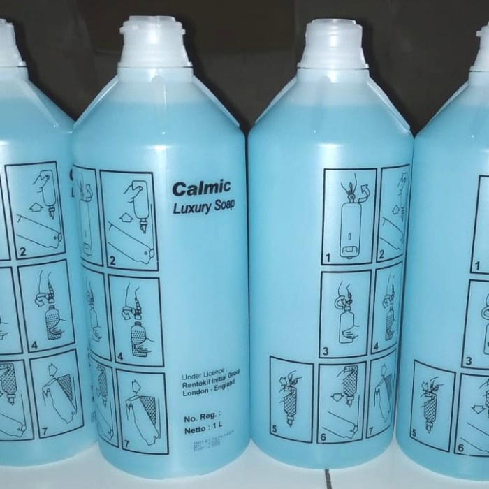 sabun mandi/ hand was/ calmic luxury soap - Biru