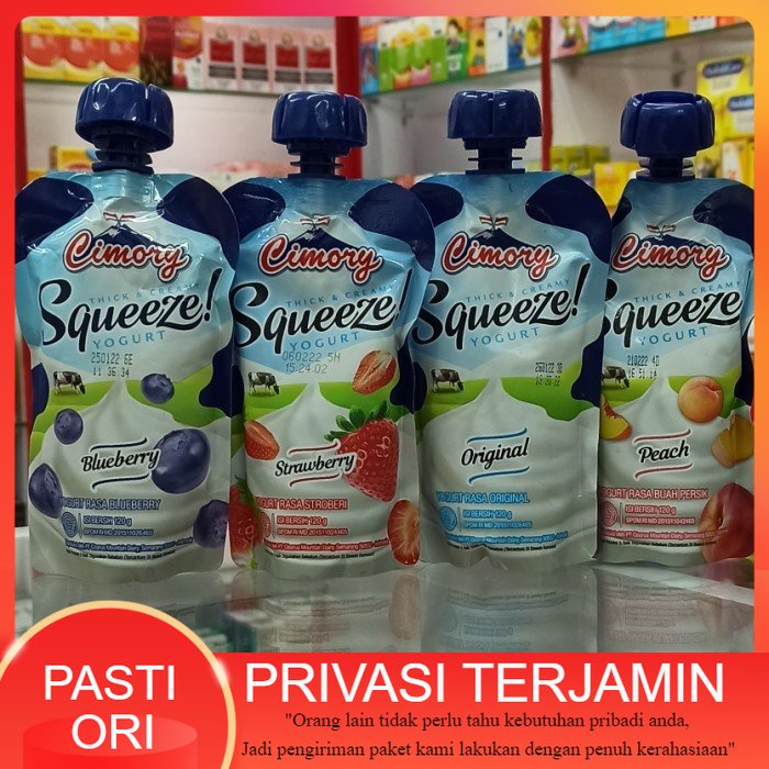 

cimory squeeze yogurt