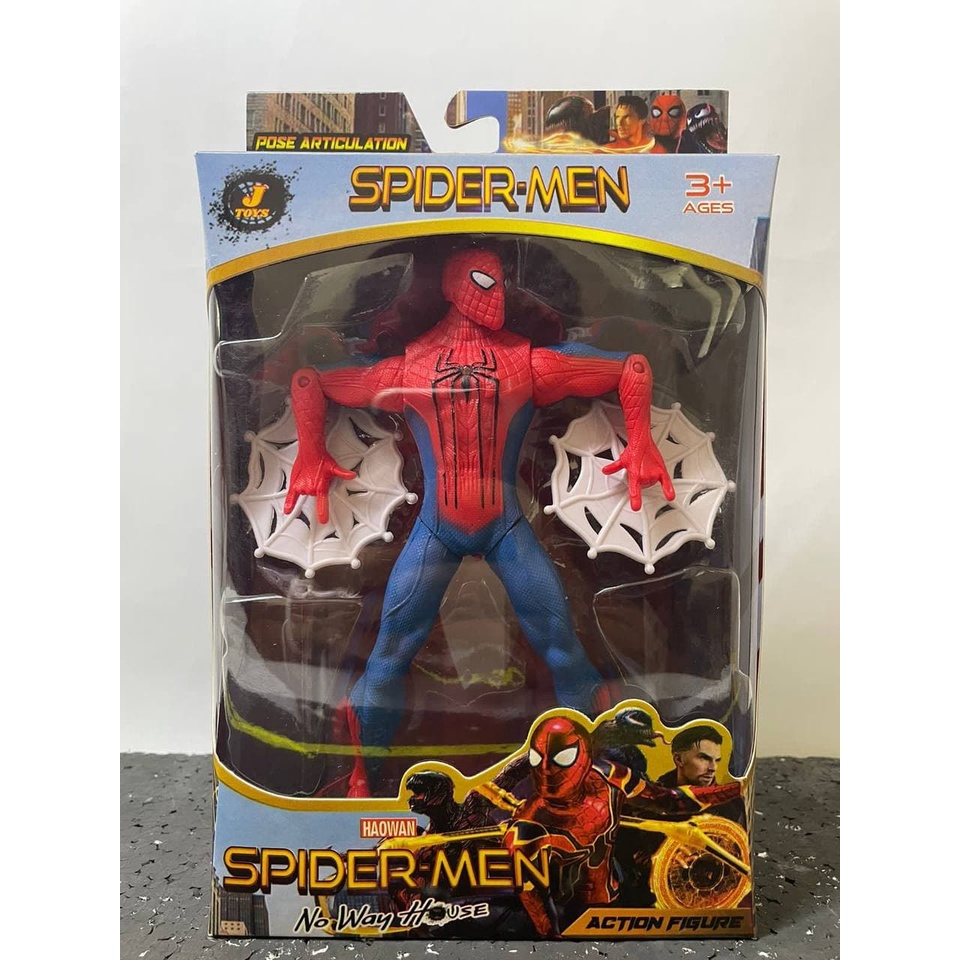 ACTION FIGURE THE AVENGERS - NEW SPIDERMAN RED