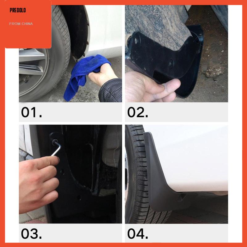 [Predolo] 4x Mudflaps Mud Roda Mobil Untuk Hrv 2022-2023 Punch Free