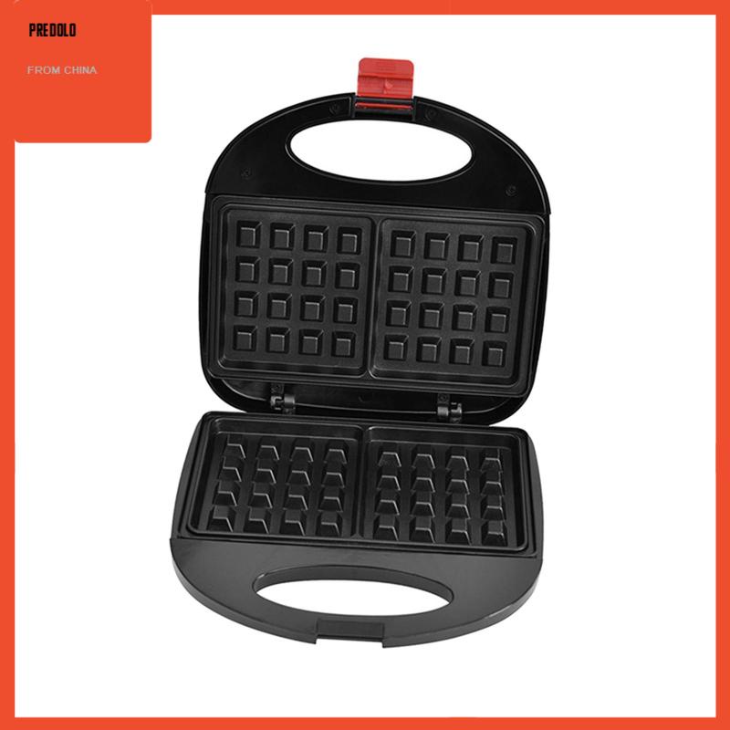 [Predolo] Panini Press Breakfast Maker Machine Elektrik Untuk Pancake Omelet Sandwich