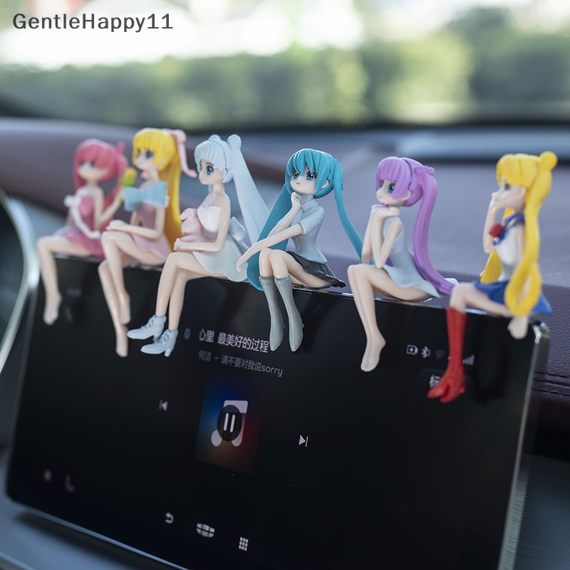 Gentlehappy Ornamen Dashboard Mobil Model Anime Sailor Moon Action Figure Dekorasi Kawaii Gadis Cantik Aksesoris Mobil Interior Gadis id