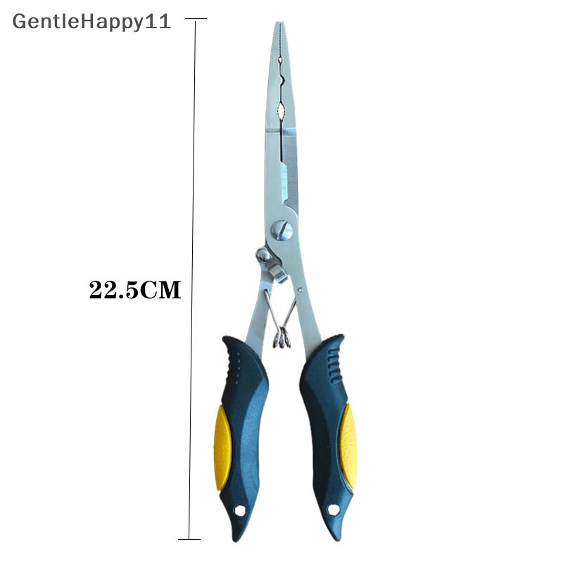 Gentlehappy Alat Pancing Aksesoris Tang Pancing Stainless Tackle Tang Mulut Panjang Ikan Penjepit Catok Knitg Lure Gunting id