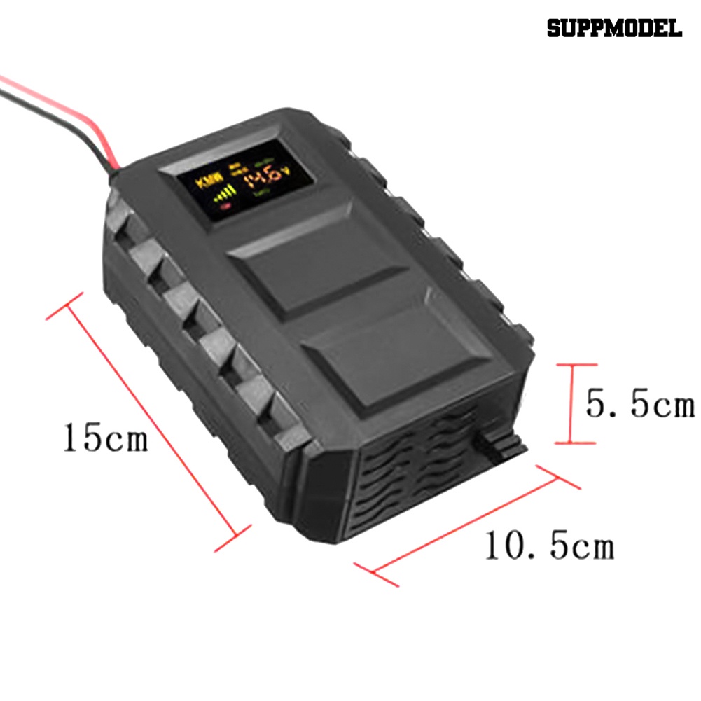 [SM]12v /20A Car Mobil LCD Display Charger Daya Asam Timbal Cerdas
