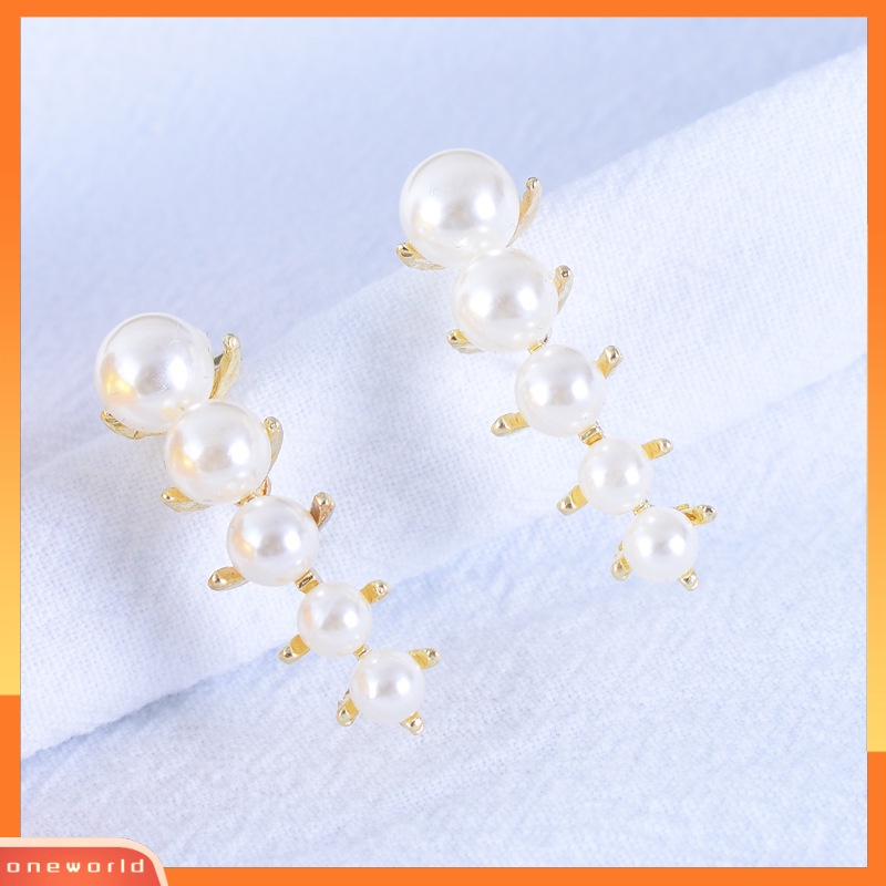 [ONR] Anting Mutiara Elegan, simple, Dan Kecil, Dengan Kepribadian, Anting, Anting, Perempuan