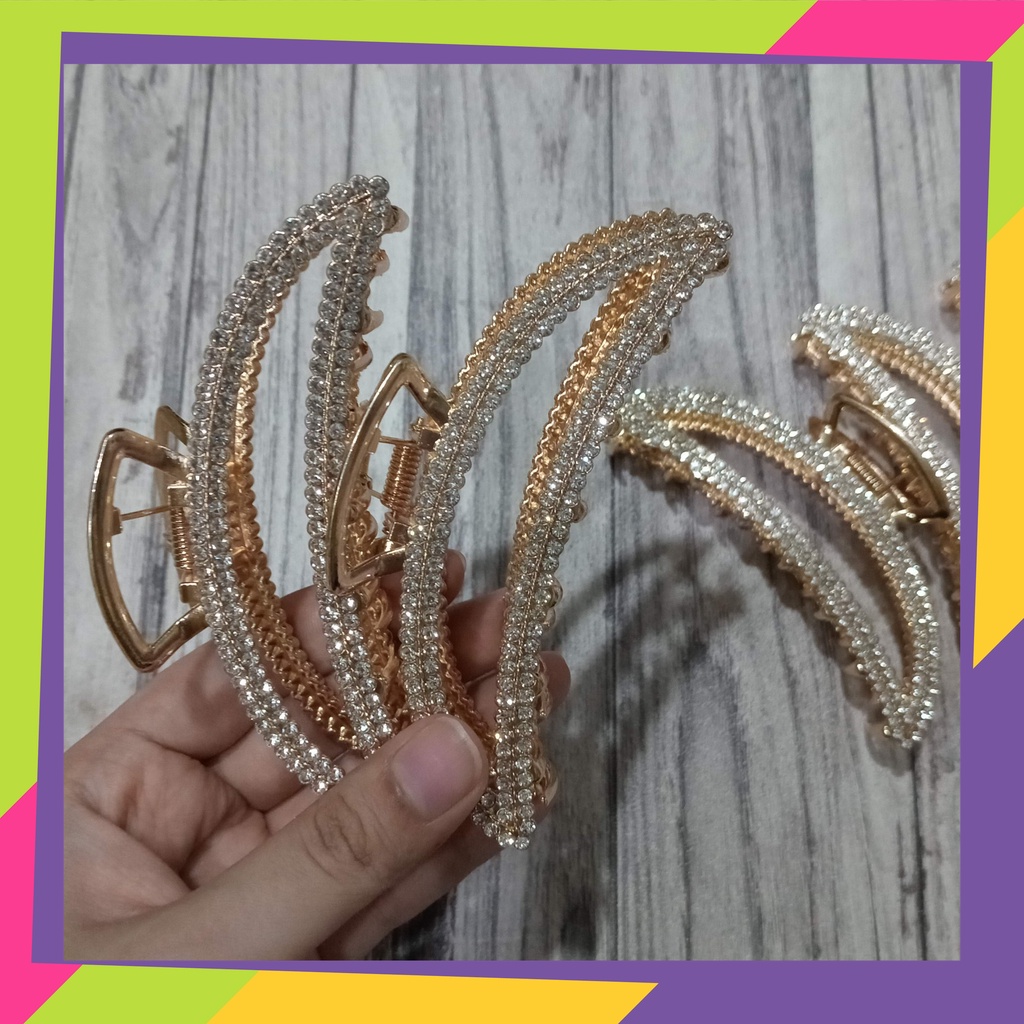 5093 / Paket usaha jedai 11cm mutiara elegan / Jepit rambut alloy mutiara korea [ isi 6pcs &amp; 3pcs ]