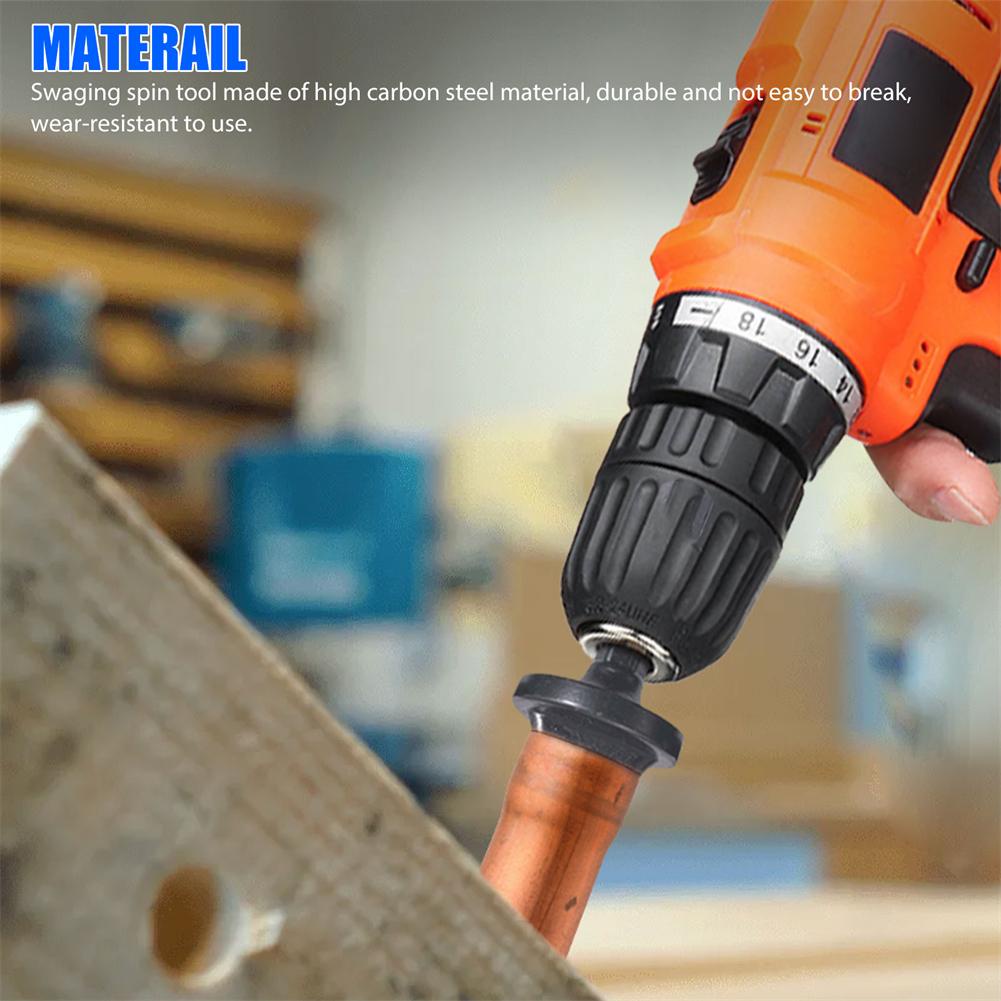 ZYL Swaging Tool Tabung Expander Swaging Spin Flaring Set untuk Hand Electric Drills