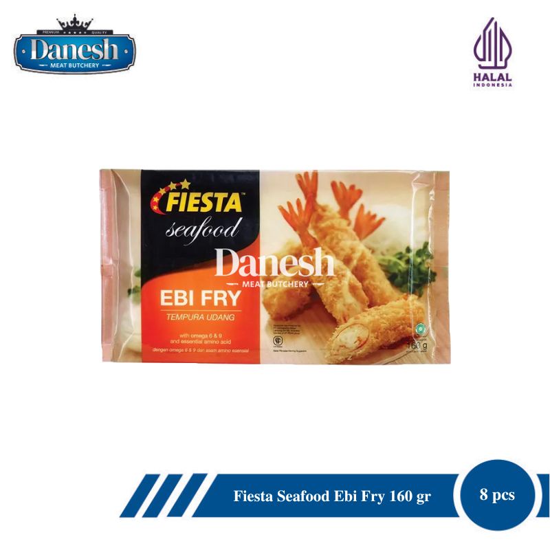 

Fiesta Eby Furai Ebi Fry isi 8 berat 160gr Frozen Food Halal