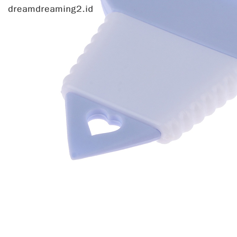 (drea) Stensil Eyeliner Dapat Dicuci Bahan Silikon Template Asisten Alat Make Up Cepat //