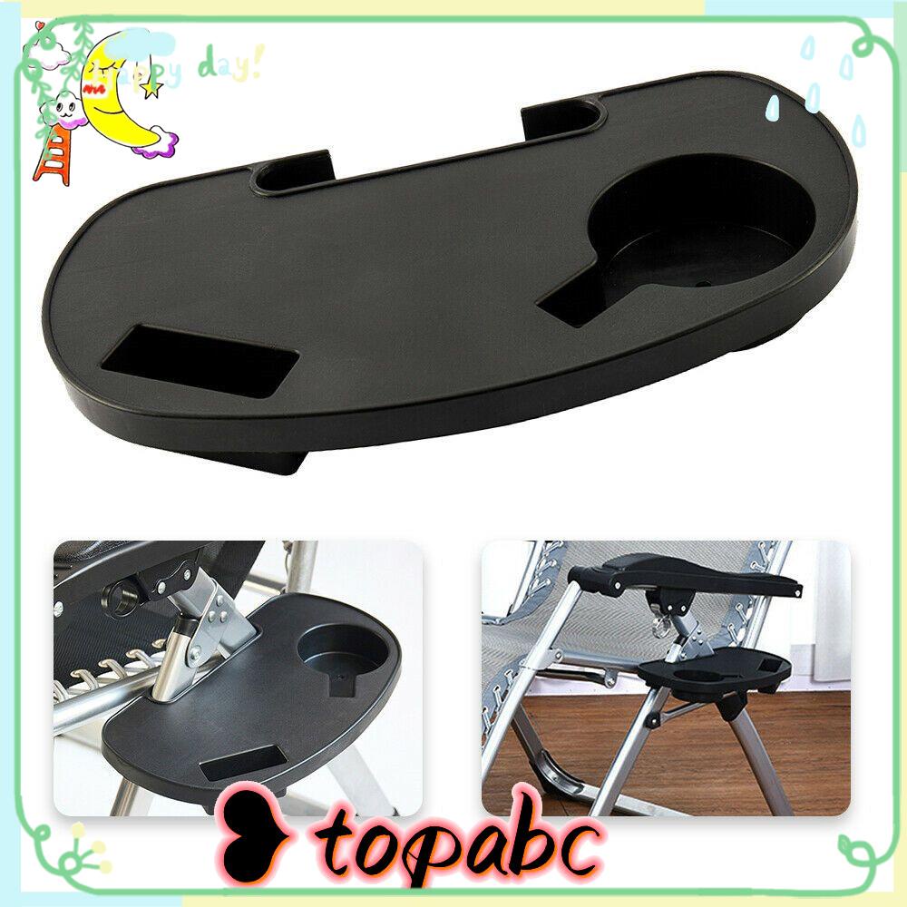 TOP 1/2pc Recliner Tray Camping Pantai Multi Fungsi Sun Lounger Tray