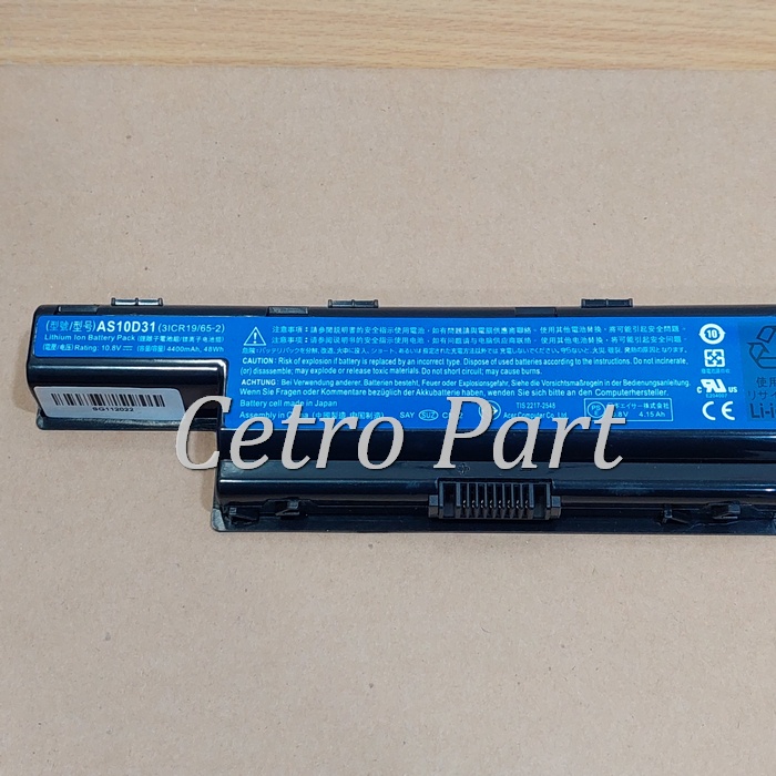 Baterai Laptop Acer Aspire 4750 4750G 4750Z 4752 4752G 4752G Series -NEW