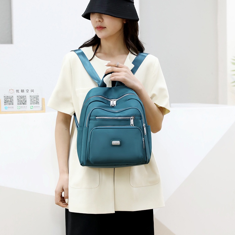 TOPGROSIR LV0319 Ransel Wanita Import Chibao Korean Style Terbaru/ Tas Ransel Wanita Jinjing Polos