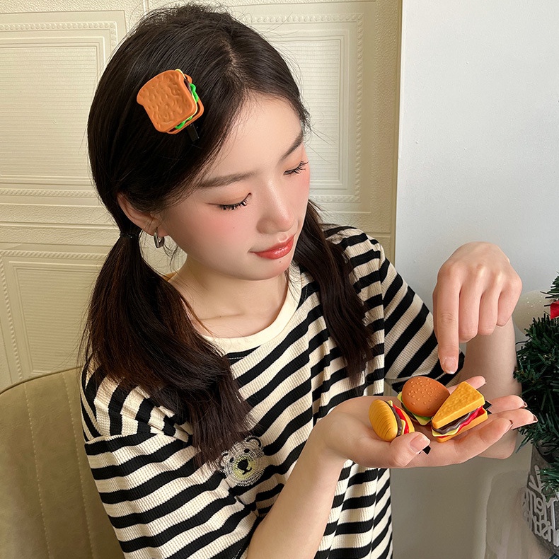 Kreatif Lucu Simulasi Makanan Rambut Klip Anak-Anak Fashion Lucu Jepit Rambut Gadis Aksesoris Rambut