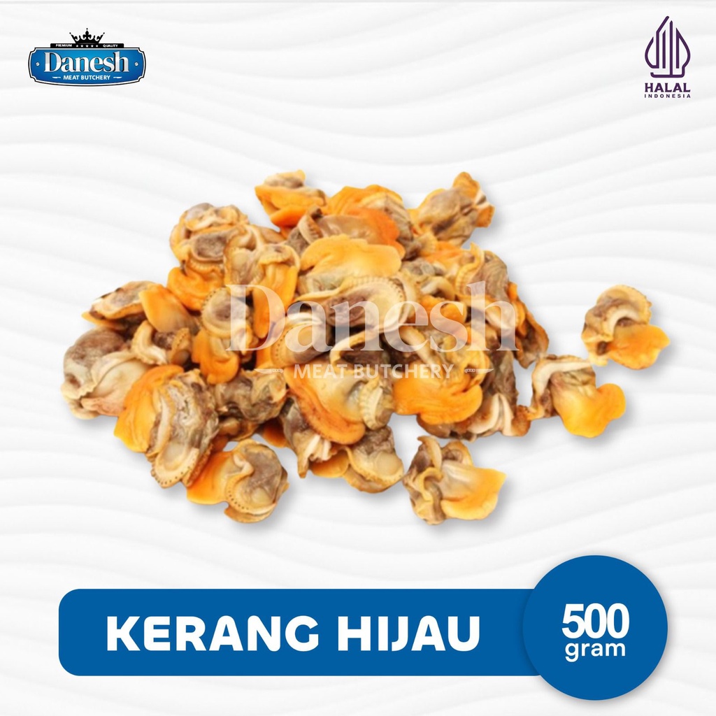 Daging Kerang Hijau 500gr Kupas Fresh Frozen Food