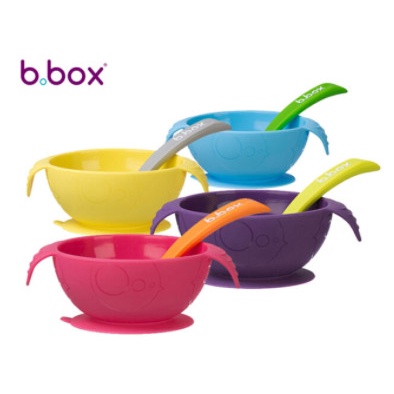 Bbox B.box Silicone Bowl Spoon Sendok Mangkok Makan Bayi Anak