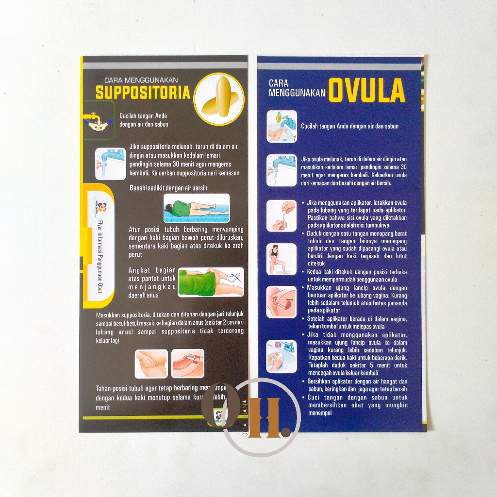 

Flyer Cara Menggunakan Ovula - Suppositoria - Flyer Farmasi, Flyer PIO, gema Cermat
