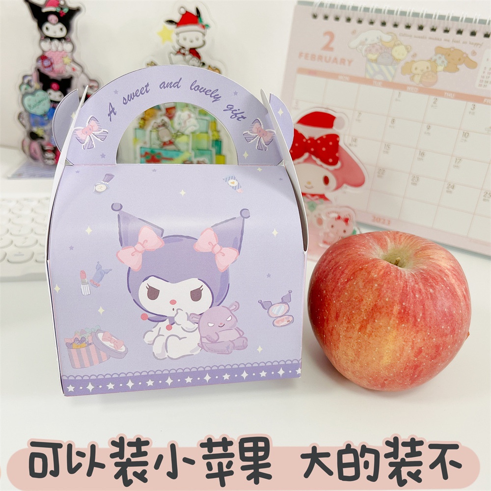 KOTAK SOUVENIR SNACK KADO SANRIO CINNAMOROLL KUROMI MELODY POCCHA / GOODIEBAG SANRIO