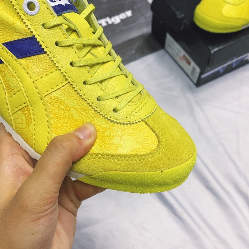 Sepatu Onitsuka Tiger Mexico 66 Street Fighter Chun Li Yellow Free Paperbag