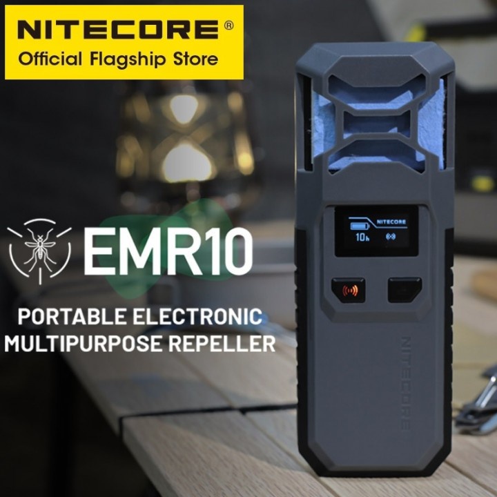 PNK23 NITECORE EMR10 Alat Pengusir Nyamuk Serangga Portable 18W 1000mAh