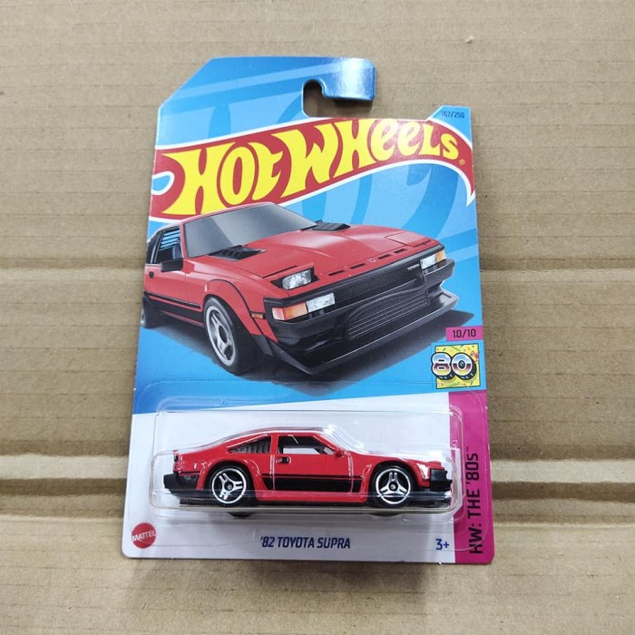 Hotwheels 82 Toyota Supra Merah - Lot J 2023