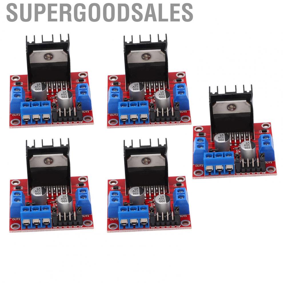 Supergoodsales 5X L298N Dual H Bridge Stepper   Controller Board Module For