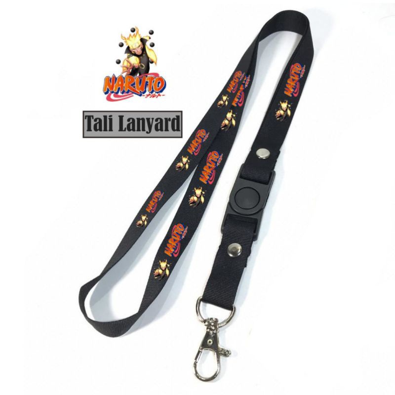 

lanyard NARUTO lanyard ANIME gantungan kunci name tag id card kartu nama / tali lanyard gantungan leher fullprint