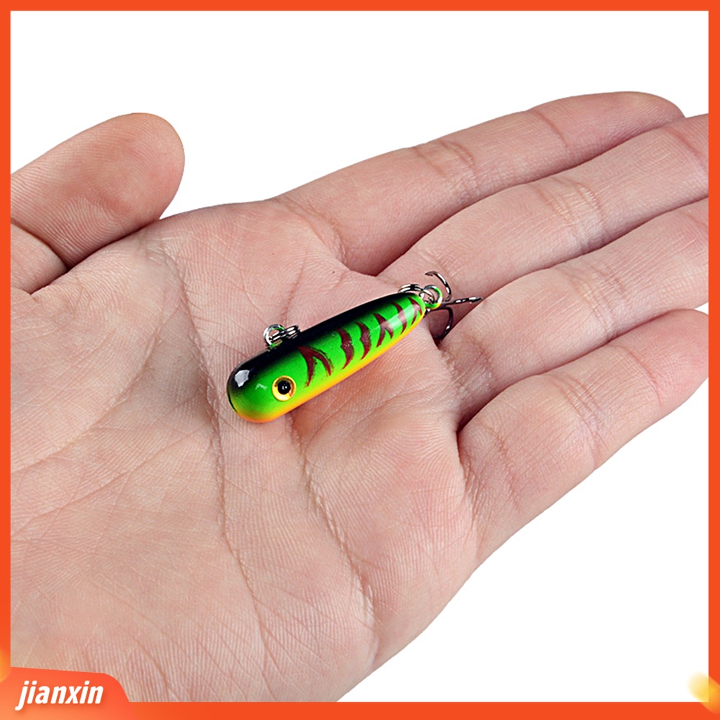 (In Stock) 2.5g /3cm Umpan Umpan Ikan Penembus Kuat Tajam Hidup Mudah Di Cor Memancing Mengambang Wobblers Pike Umpan Untuk Pecinta Memancing