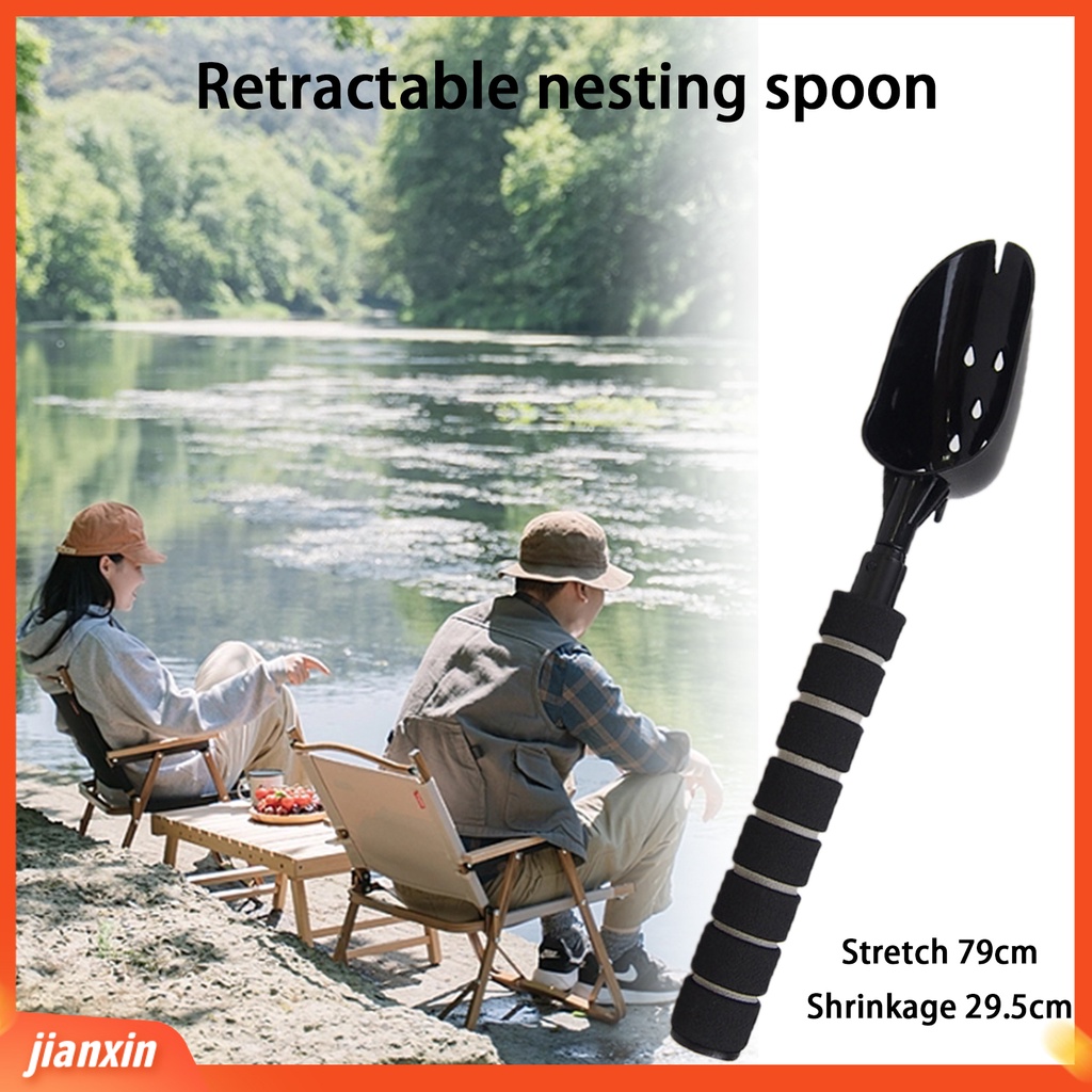 (In Stock) Umpan Lempar Sendok Stretchable Non-Stick Anti-slip Angling Paduan Aluminium Ditarik Mini Lure Spoon Outdoor Fishing