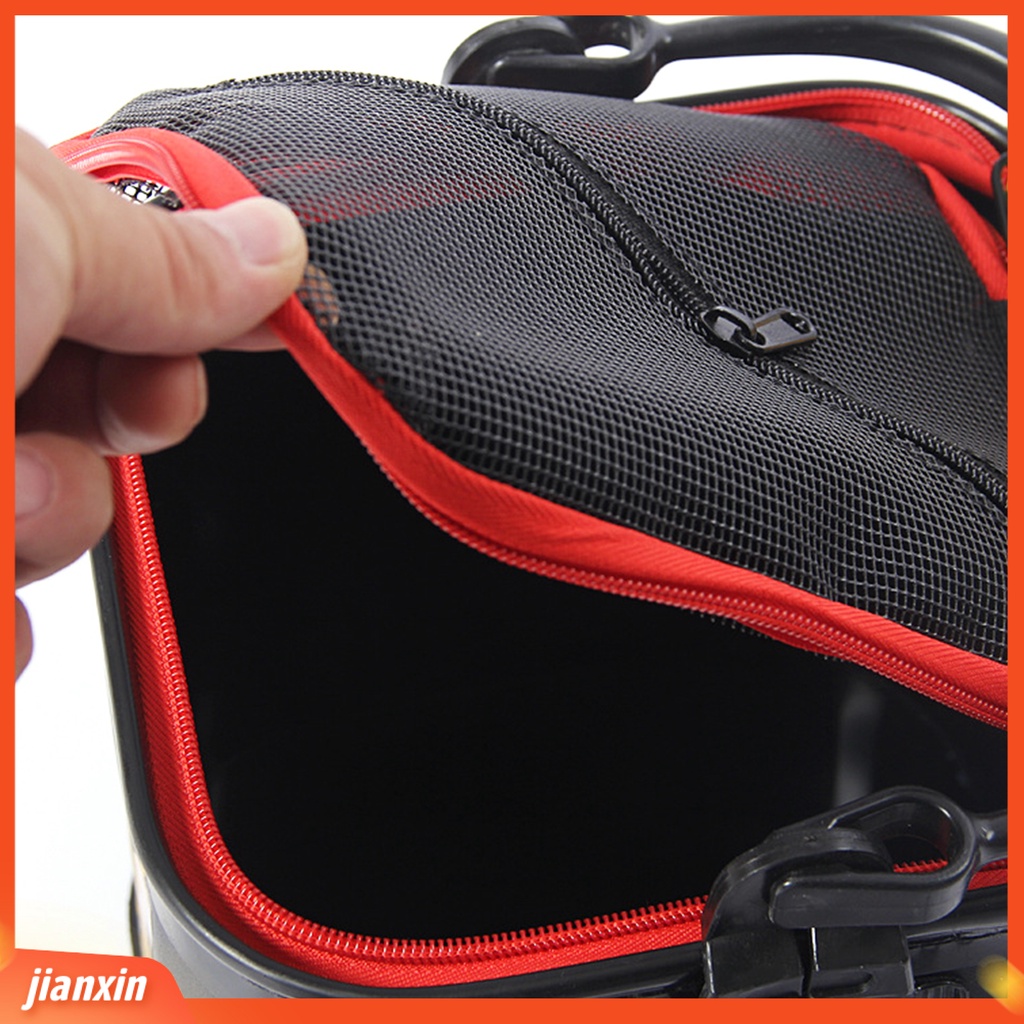 (In Stock) Ember Pancing Lipat Portable Collapsible Multifungsi Wadah Umpan Hidup Ikan Untuk Memancing