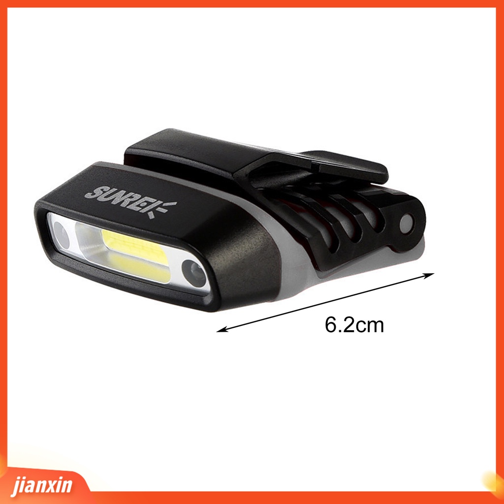 (In Stock) Headlamp Rechargeable Long Life IPX 5lampu Klip Induksi Aksesori Sepeda Water-proof Untuk Malam Hari