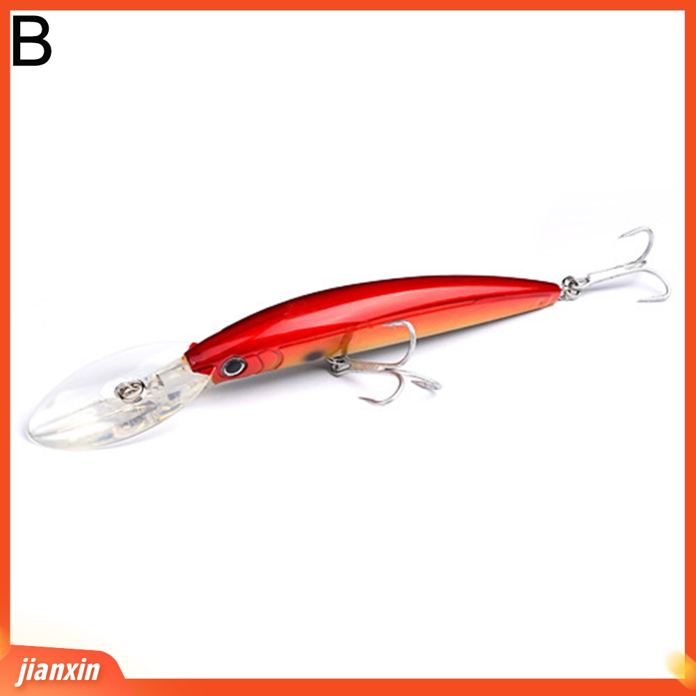 (In Stock) Ikan Kecil Buatan Hard Lure Jig Fishing Bait Tackle Dengan Dua Kait Alat