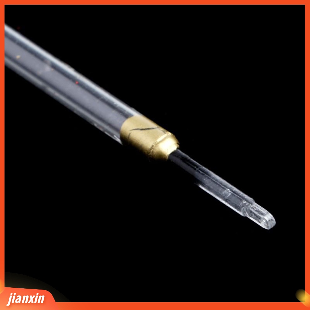 (In Stock) 20Pcs Pelampung Pancing Waggler Bening Mengapung Tabung Batang Kit Tackle Aksesoris