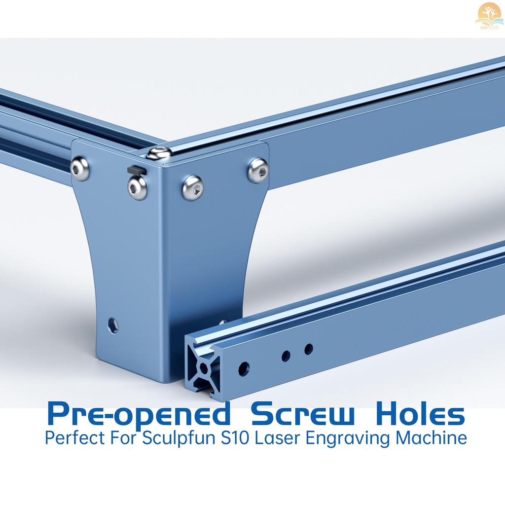 In Stock Sculpfun S10 Engraving Area Expansion Kit Untuk Sculpfun S10 Mesin Ukir Y-axis Extension Kit Engraving Area Ke Poros Aluminium Slot V 940x410mm Langsung Pasang