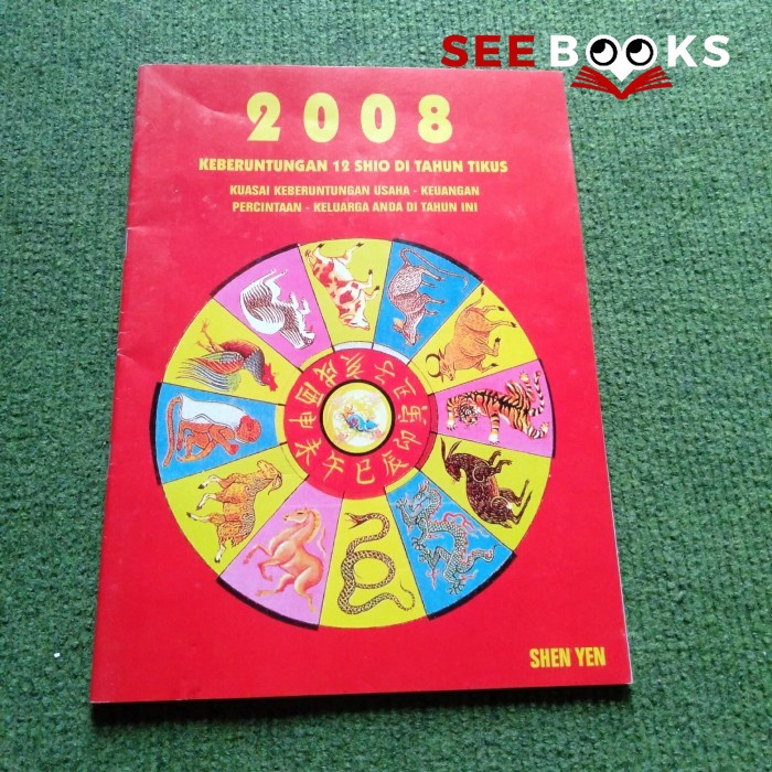 Seebooks - buku keberuntungan 12 shio di tahun tikus Shien yen