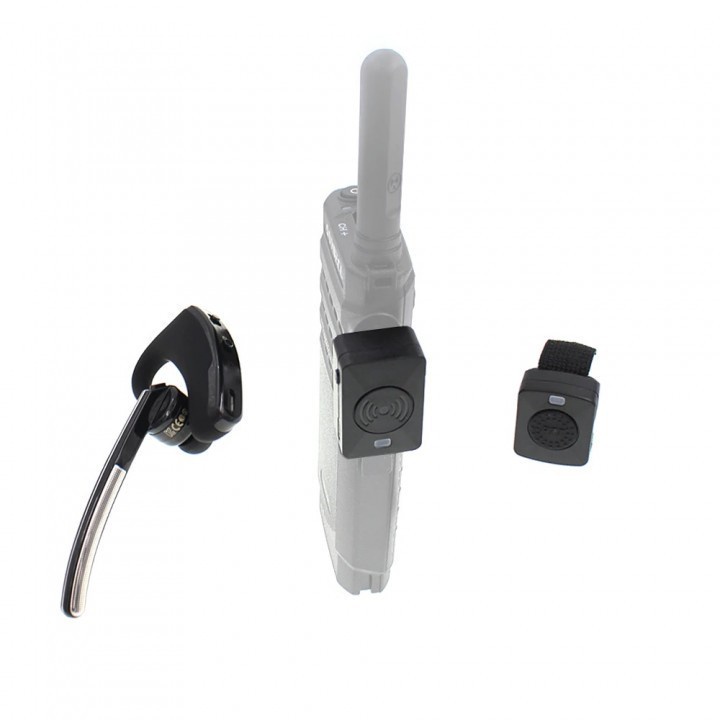 AKN88 - BTHD1 Wireless Dual Bluetooth 4.1 Earpiece for Radio Walkie Talkie