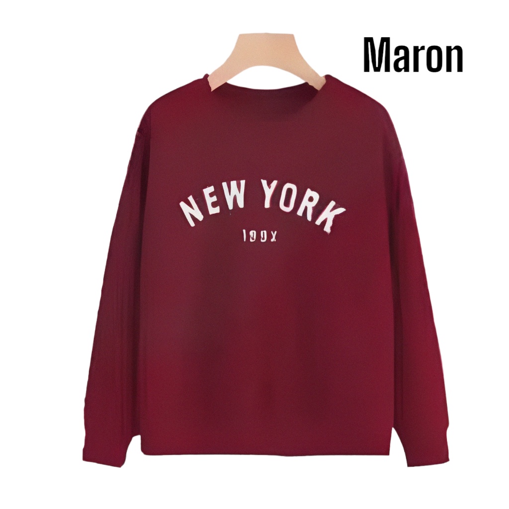 GS - SWEATER WANITA NEW YORK