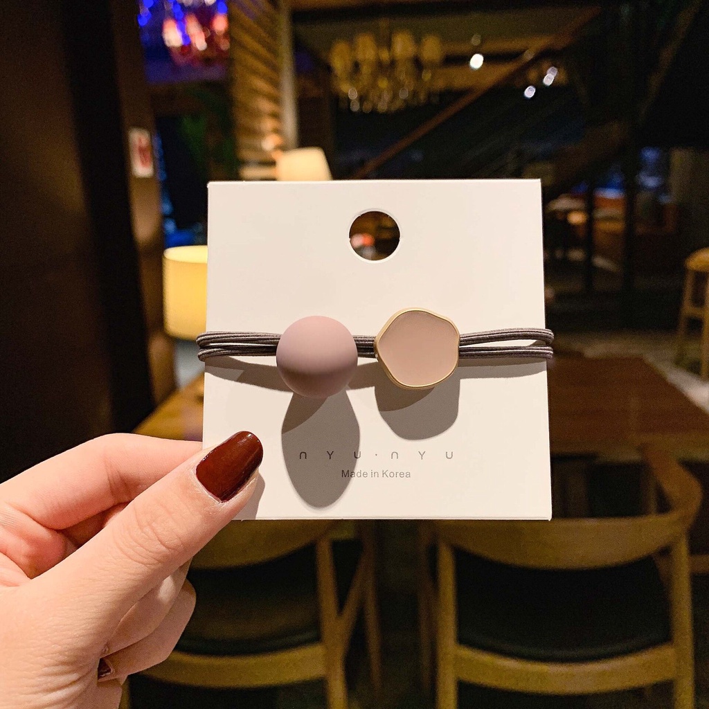 Ikat rambut tali gelang keramik warna-warni korea steel barang import dengan harga grosir bahan berkualitas import harga grosir bisa cod