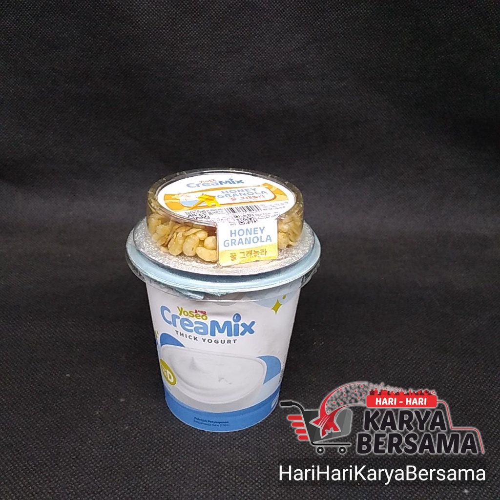 

YOSEO CREAMIX THICK YOGURT HONEY BUTTER WITH HONEY GRANOLA 90GR