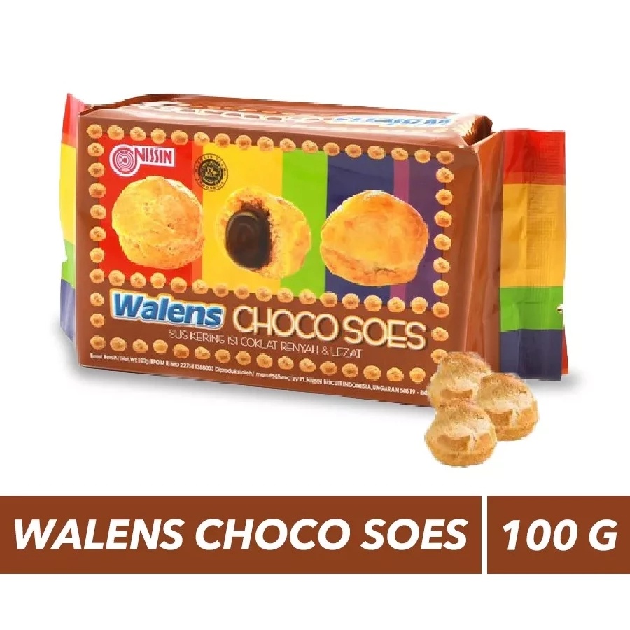 

NISSIN WALENS CHOCO SOES 100G