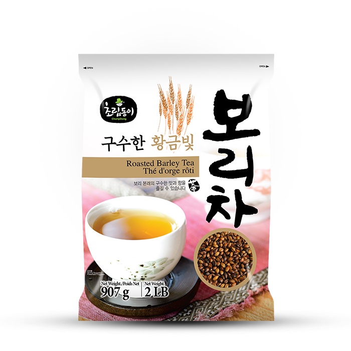

Choripdong Roasted Barley Tea - Minuman Teh Barli Panggang Korea 907g