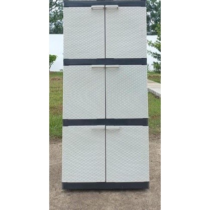 Lemari plastik akako mini susun 3 BIlpin Akako - susun 3