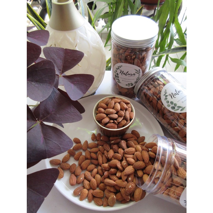

✨Ready Stok✨ - Roasted Almond 600gr/toples. Fresh from the Oven!