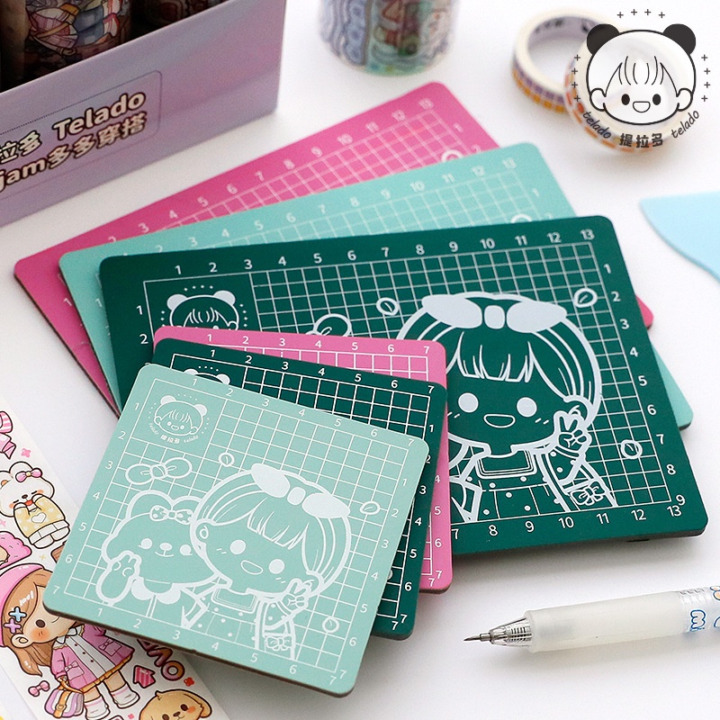 

PVC Cutting Mat Alas Potong Kertas Stiker Cutting Board Soft TLD83 Polarbear