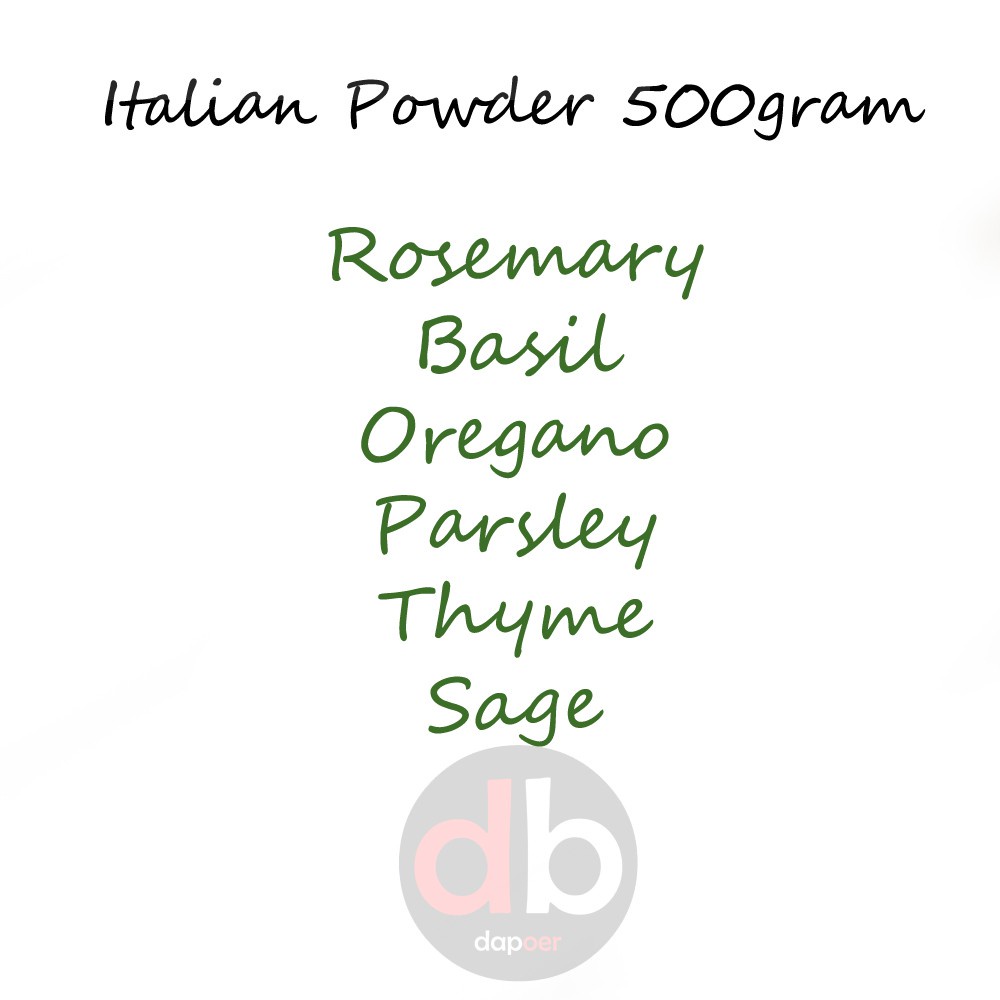 Oregano Bubuk | Rosemary | Basil | Parsley | Thyme | Sage