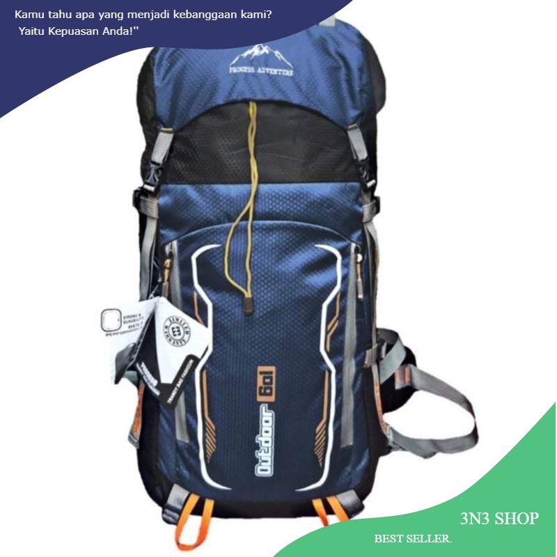 TAS RANSEL - CARRIER 60 LTR TAS HIKING TAS GUNUNG