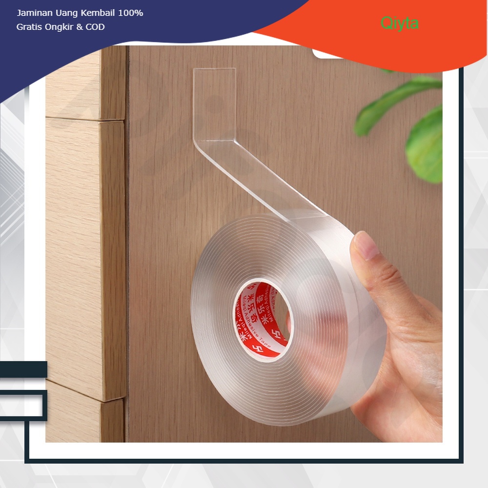 

Ivy Grip Tape Double Tape Multifungsi Isolasi Kuat 2 Sisi Transparan