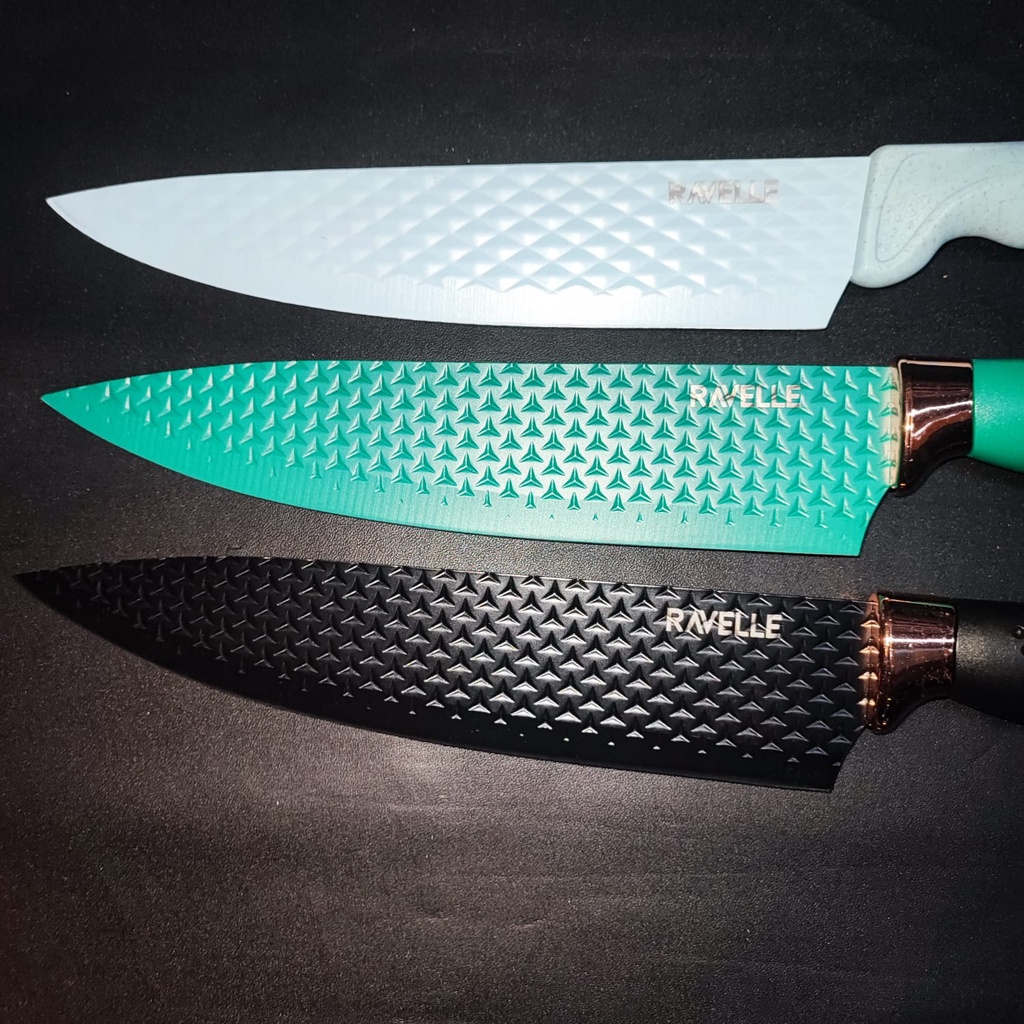 PISAU CHEF KNIFE RAVELLE IMPERIAL KNIFE - DIAMANTE PEMOTONG SERBAGUNA