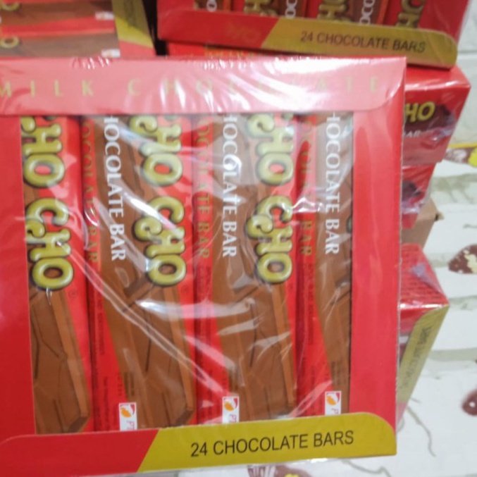 

Cho cho Chocolate Bar 1 pack isi 24 pcs ORI