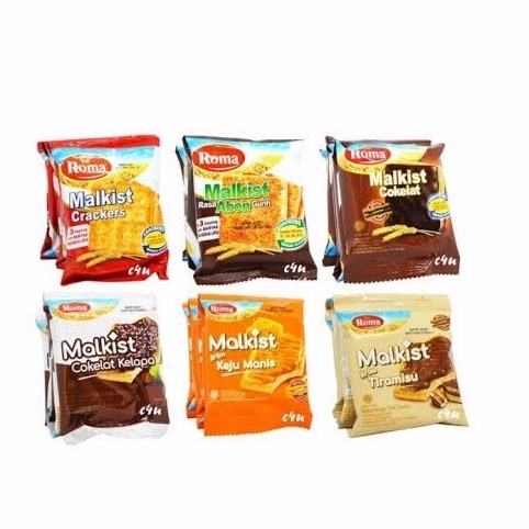 

Roma Malkist Sachet Malkis renceng isi 10 pcs ORIGINAL